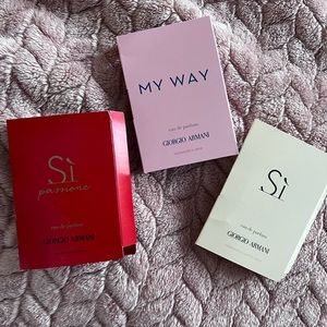 Georgio Armani Perfume Samples